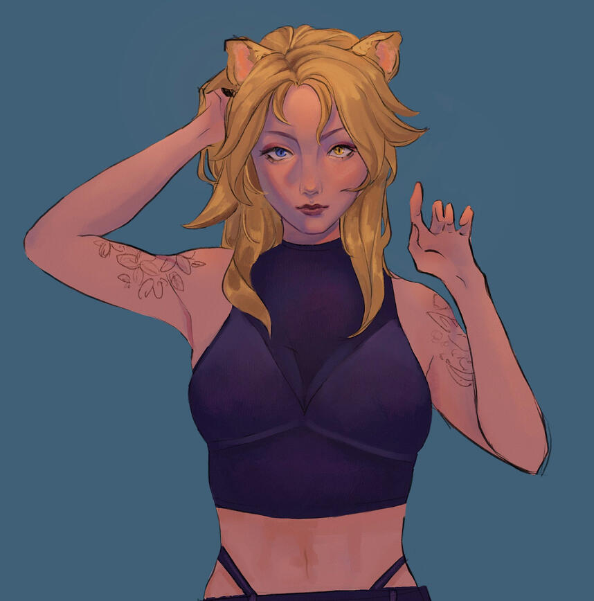 Recent - Full body, semi-rendered