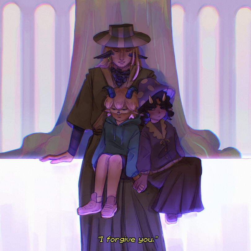 Not recent - Half body + background + full rendered